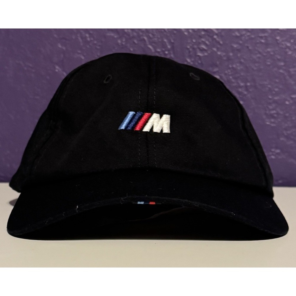 BMW M3 Hat Driver Racing Performance Strapback Bavarian Motor Works F1 Rare